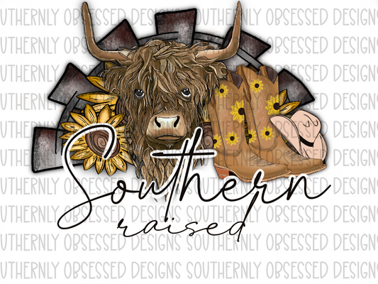 Southern Raised Digital Design