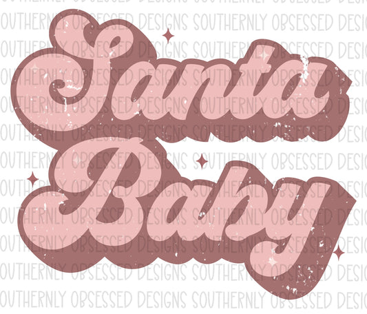 Santa Baby Digital Design