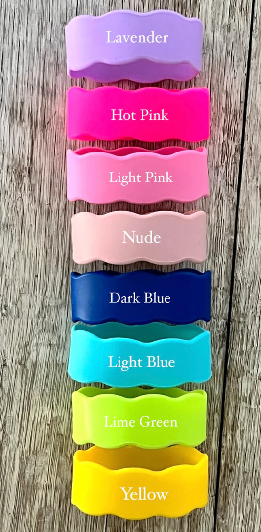 Silicone Cup Bands (Custom Engraved)