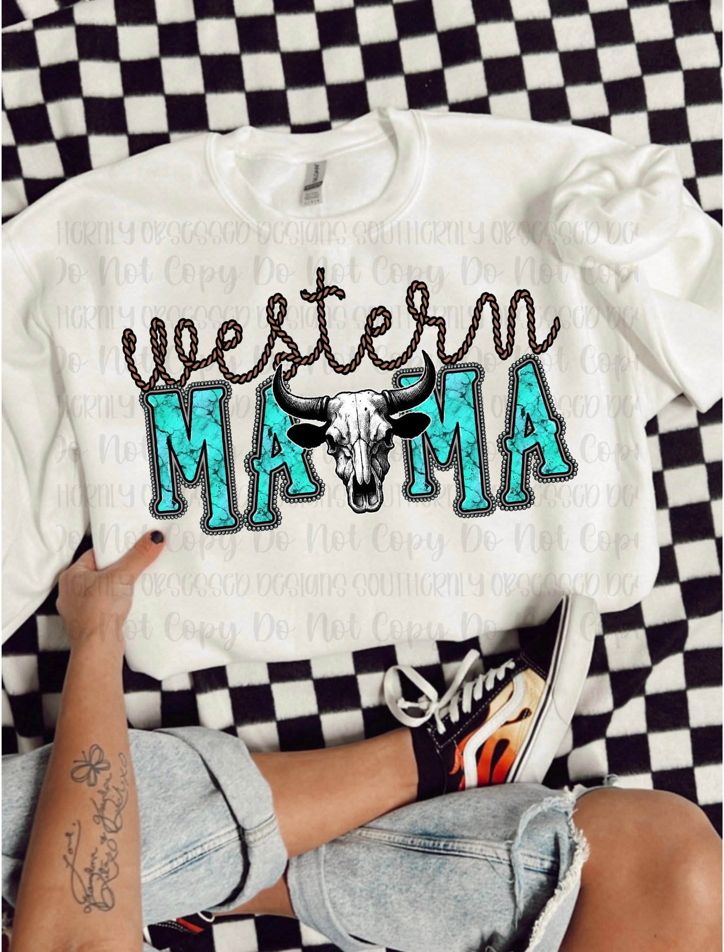 Western Mama Version 2 Digital Design