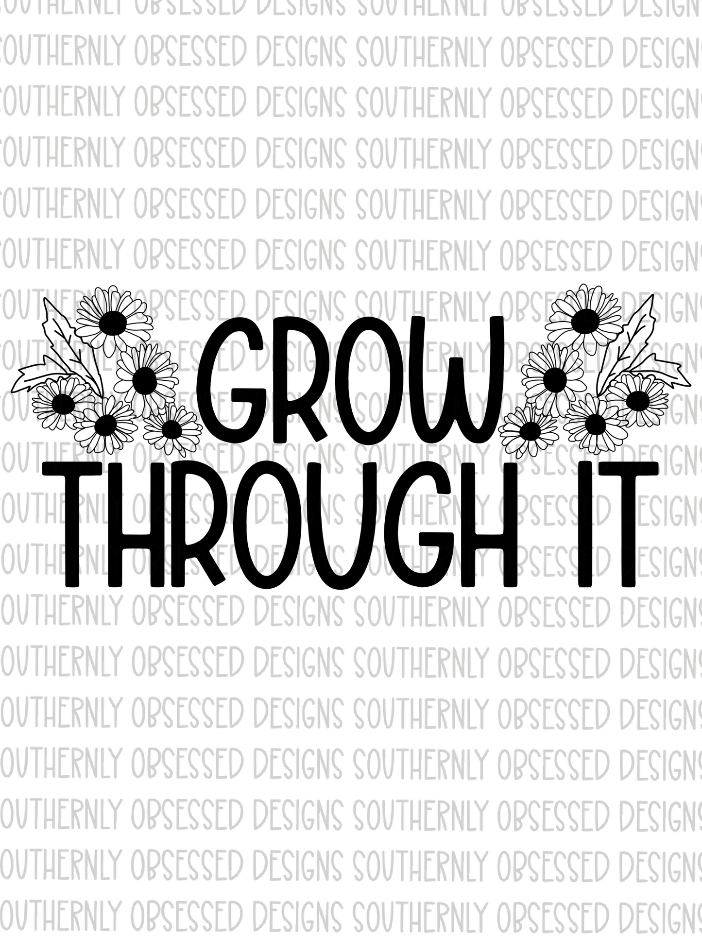 Grow Through It Pocket and Back